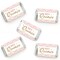Big Dot of Happiness Mis Quince Anos - Mini Candy Bar Wrapper Stickers - Quinceanera Sweet 15 Birthday Party Small Favors - 40 Count
